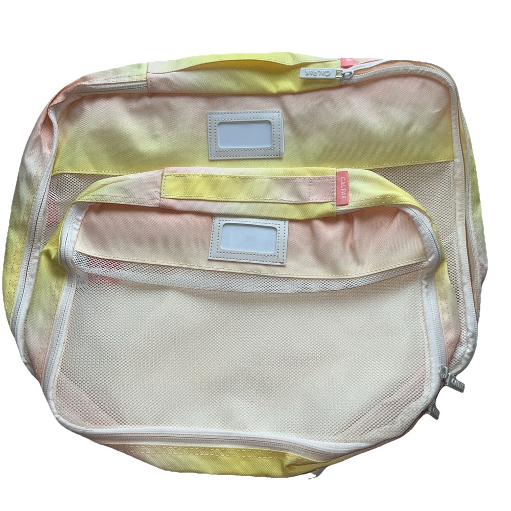 NWOT Calpak Packing Cubes Set of 2 Travel Suitcase Durable‎ Lightweight Organize